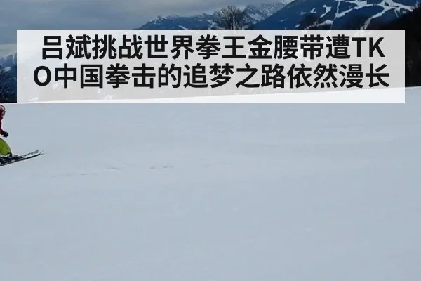 吕斌挑战世界拳王金腰带遭TKO中国拳击的追梦之路依然漫长